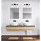 Westinghouse Fixture Wall 60W 3-Light Sylvestre ORB CylIndoorical Frosted Glass 6354100 - alternate 5